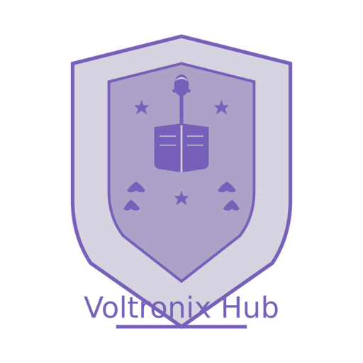 Логотип Voltronix Hub